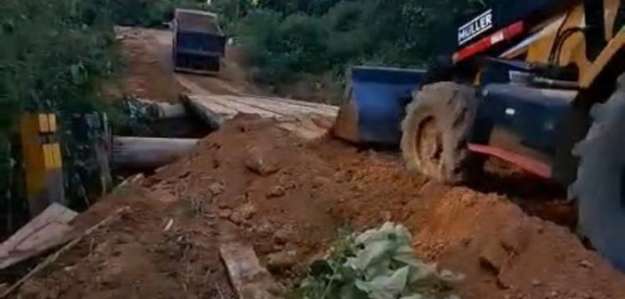 Mais uma Ponte Entregue no Travessão Pernambuco