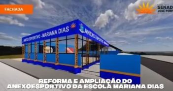 Reforma e ampliação do Anexo Esportivo escola Mariana Dias